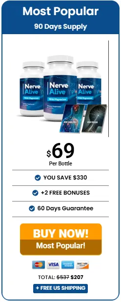 Nerve Alive order 3 bottles